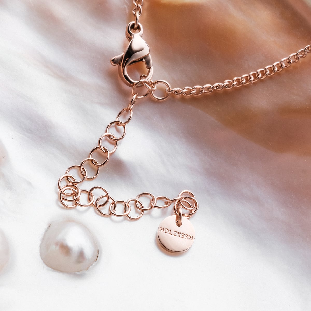 Collier Wildflower (fleur/or rose)