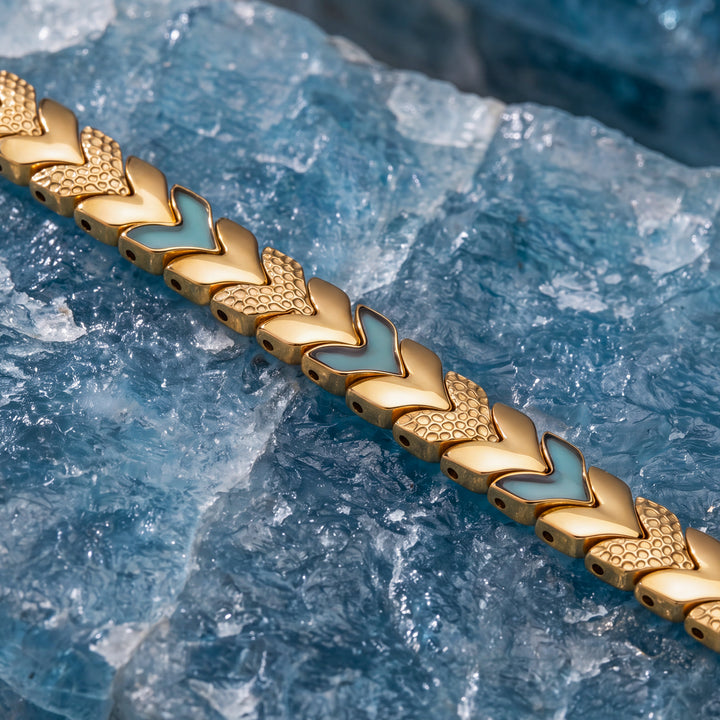 Alula (Aquamarin/Gold)