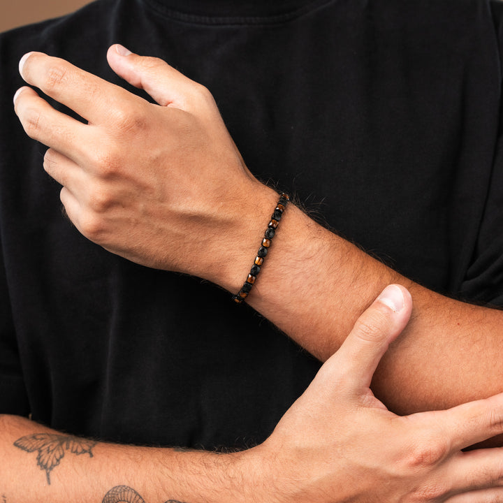 Peppered Strap (Zebrawood/Black)