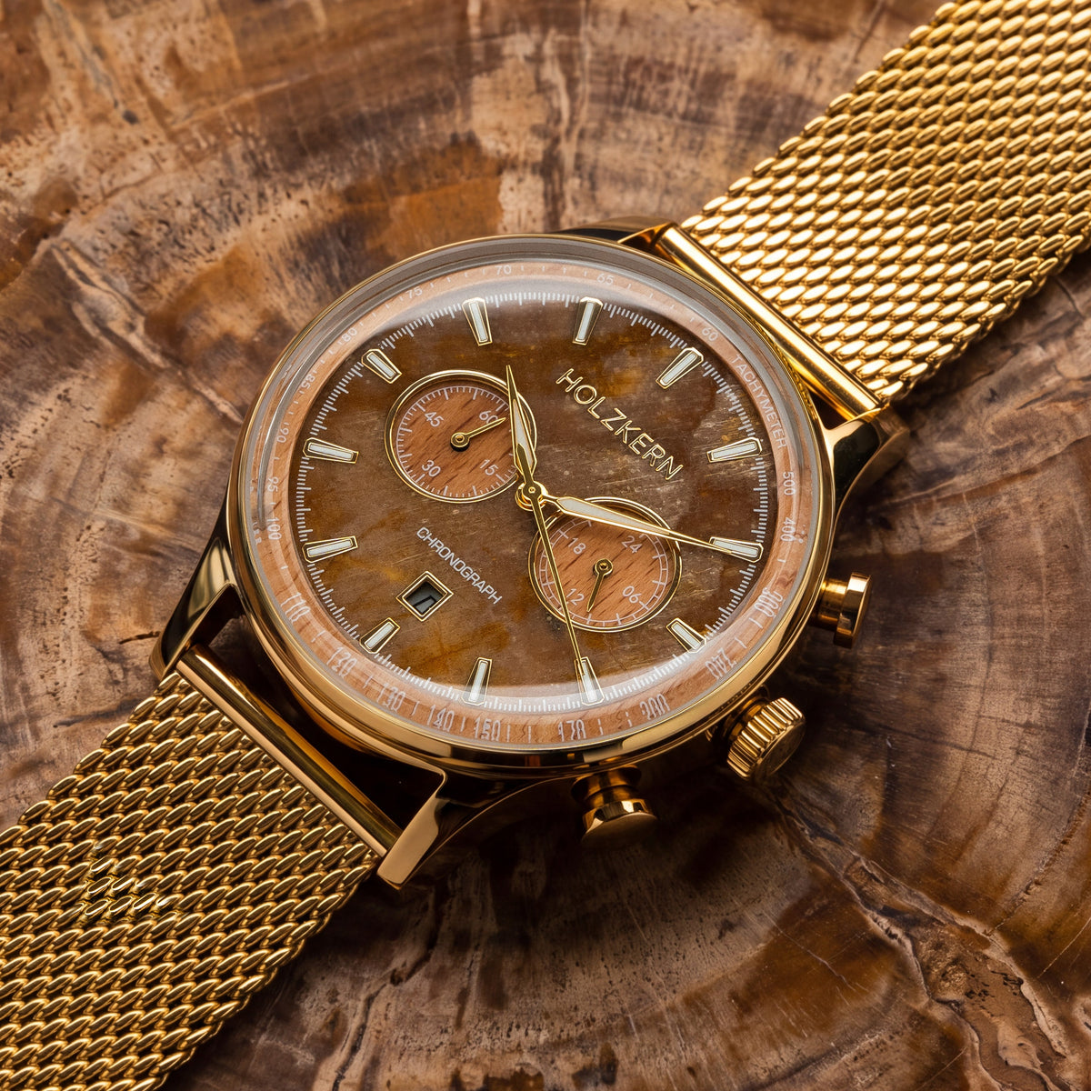 Firstforest (Versteinertes Holz/Gold)