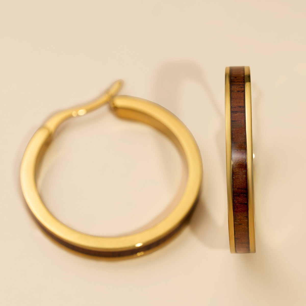 Homecoming Ohrringe (Koa/Gold) 3