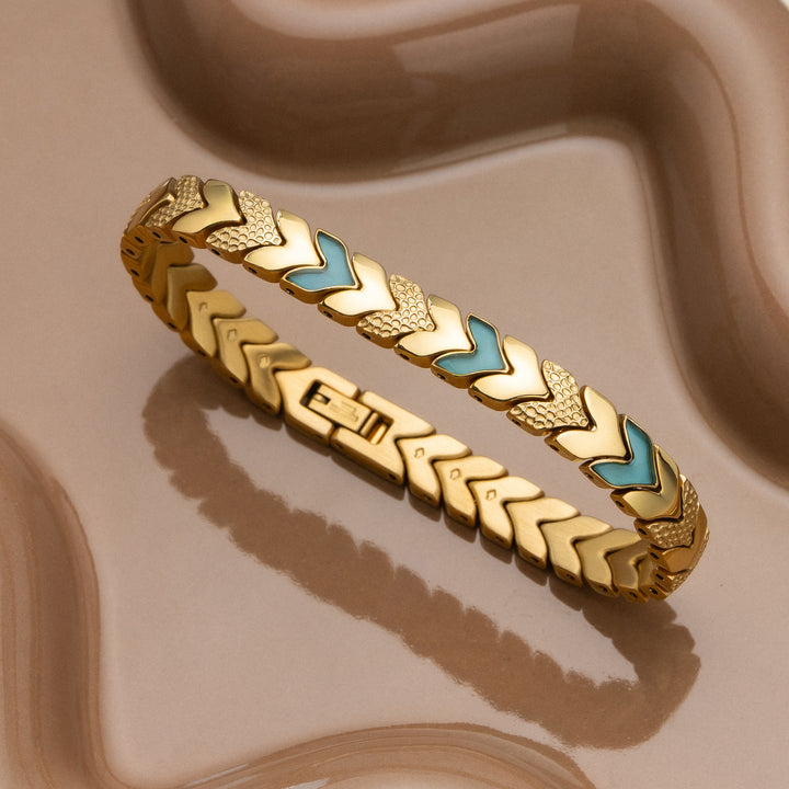 Alula (Aquamarin/Gold)