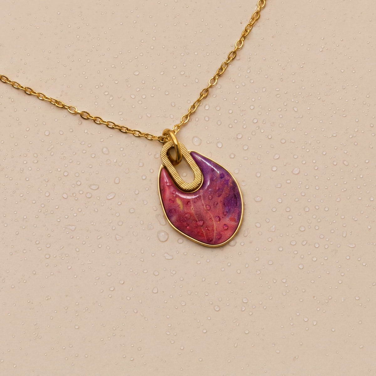 Collier Truecolors (Ronce de Noyer/or)