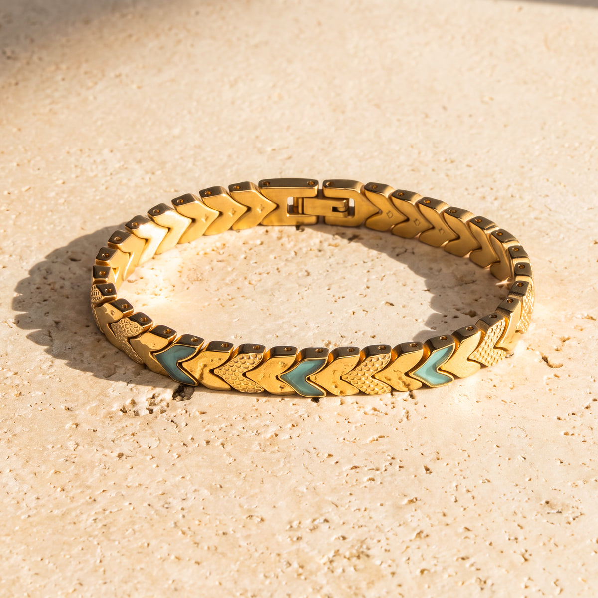 Alula (Aquamarin/Gold)