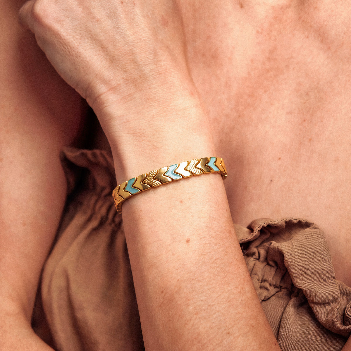 Alula (Aquamarin/Gold)