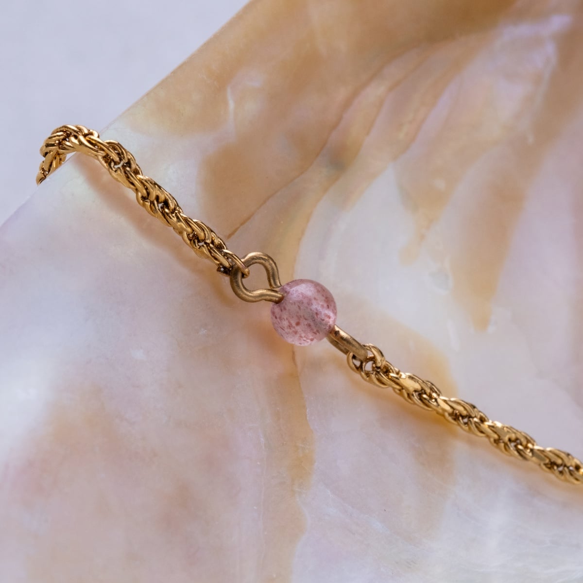Correa Dewdrops (Aventurina/plata)
