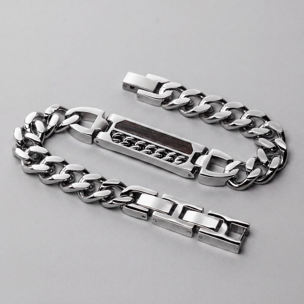 Bracelet Outlands (noyer/argent)