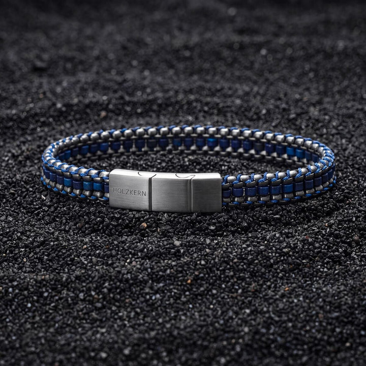 Offroad Armband (Lapislazuli/Grau)