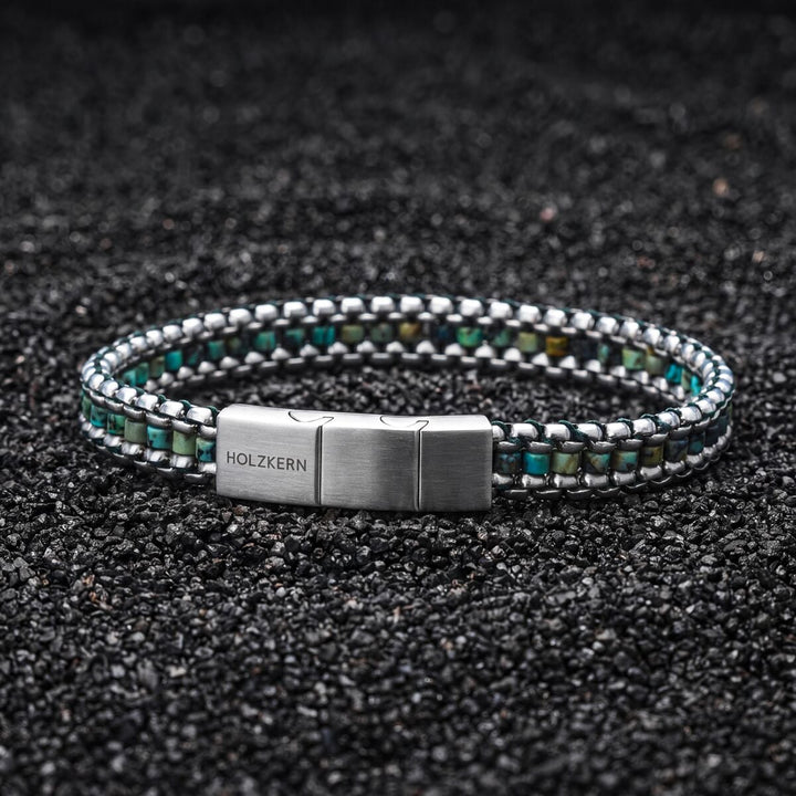 Offroad Armband (Afrikanischer Türkis/Silber)