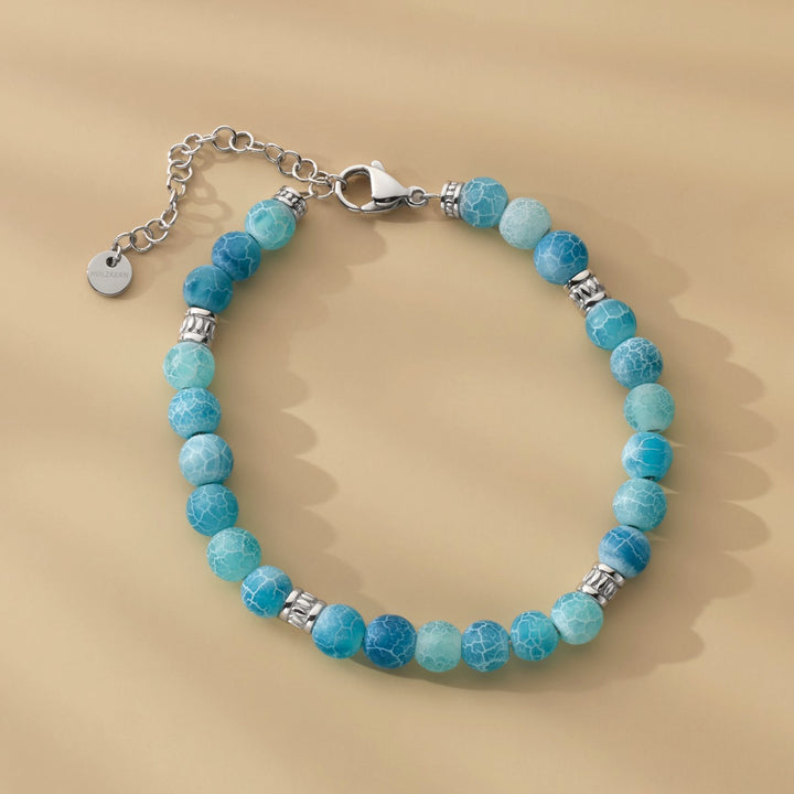 Fireworks Strap (Agate/Silver)