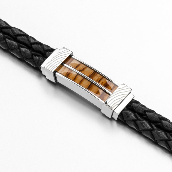 Wildrider Armband (Zebrano/Schwarz) I