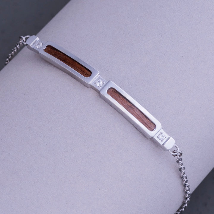 Campania Strap (Walnut/Silver) Ii