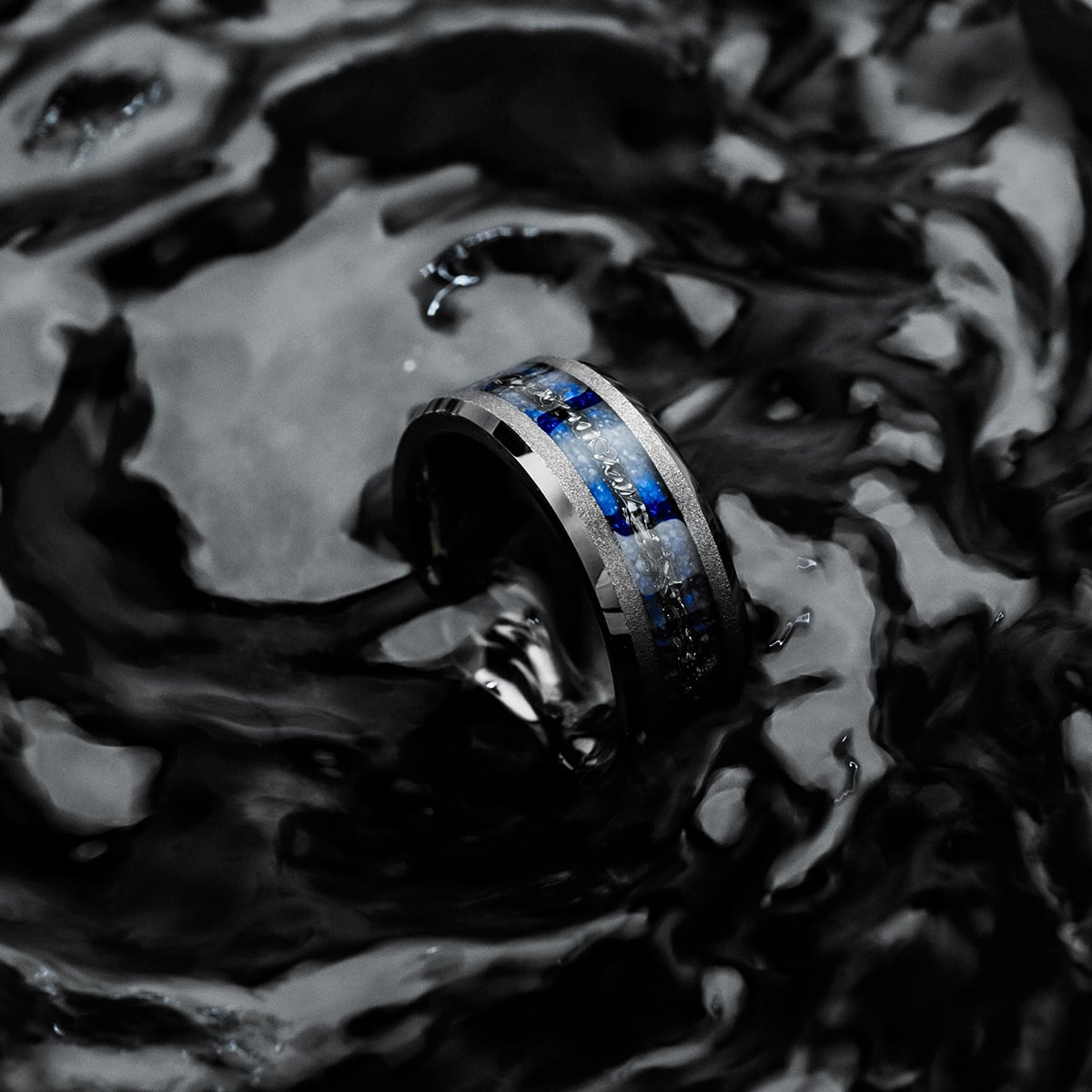 Sumo Ring (Meteorit/Lapislazuli)
