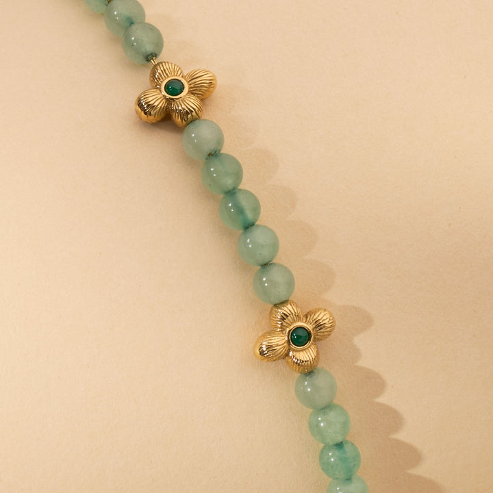Fireworks Strap (Aventurine/Gold) I