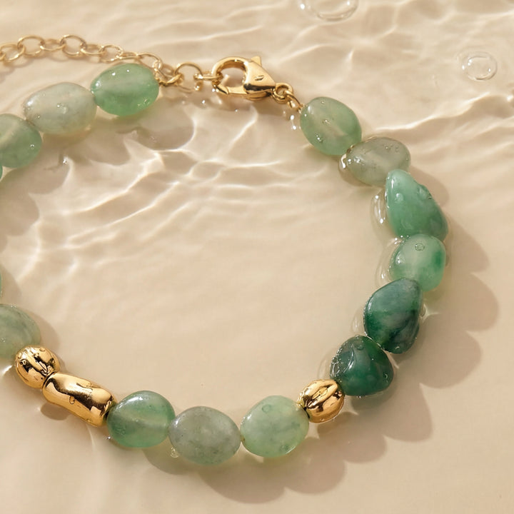 Fireworks Strap (Aventurine/Gold) Ii