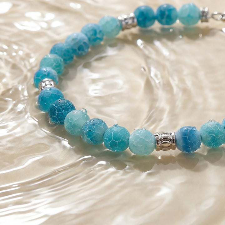 Fireworks Strap (Agate/Silver)