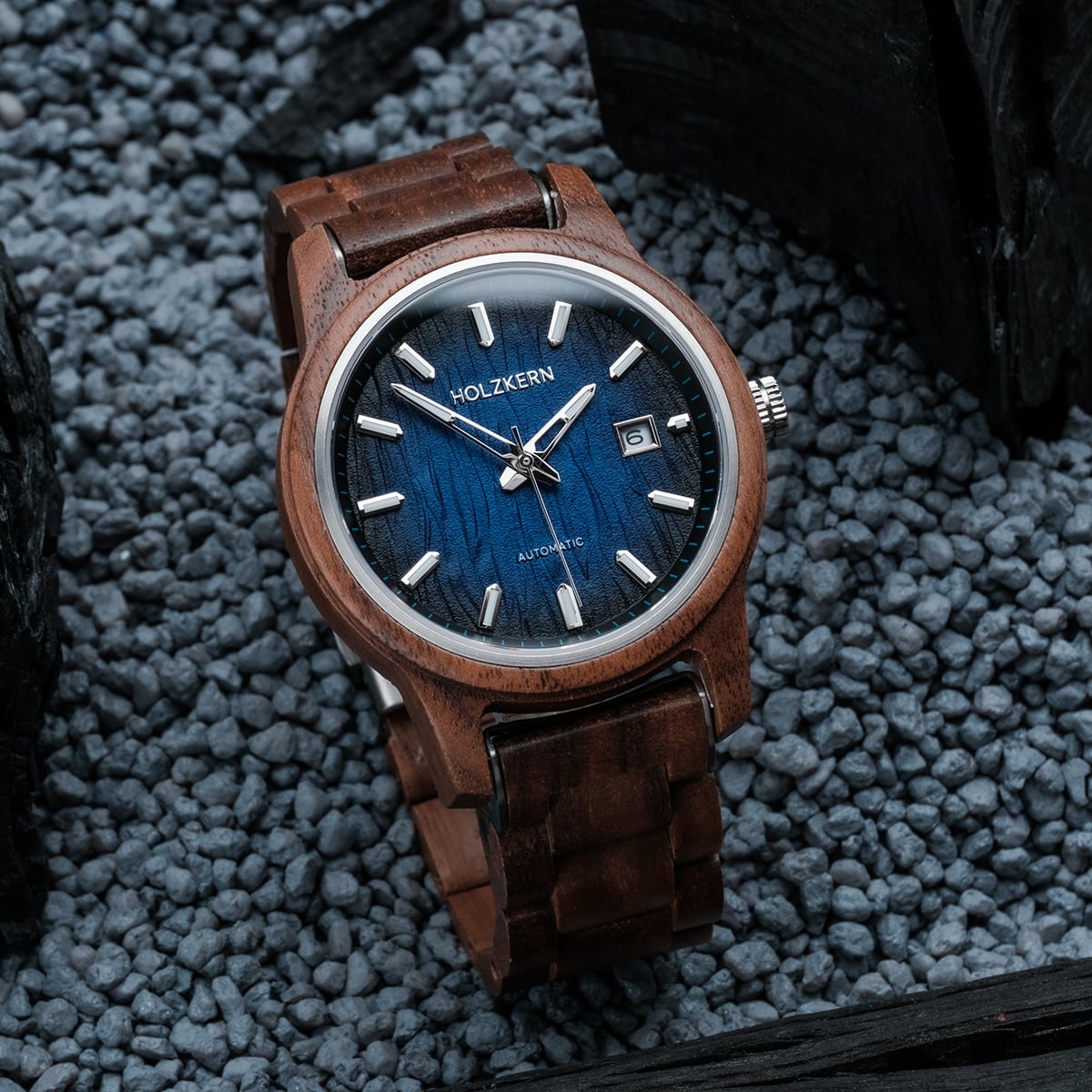 Nightbird (Walnuss/Blau)