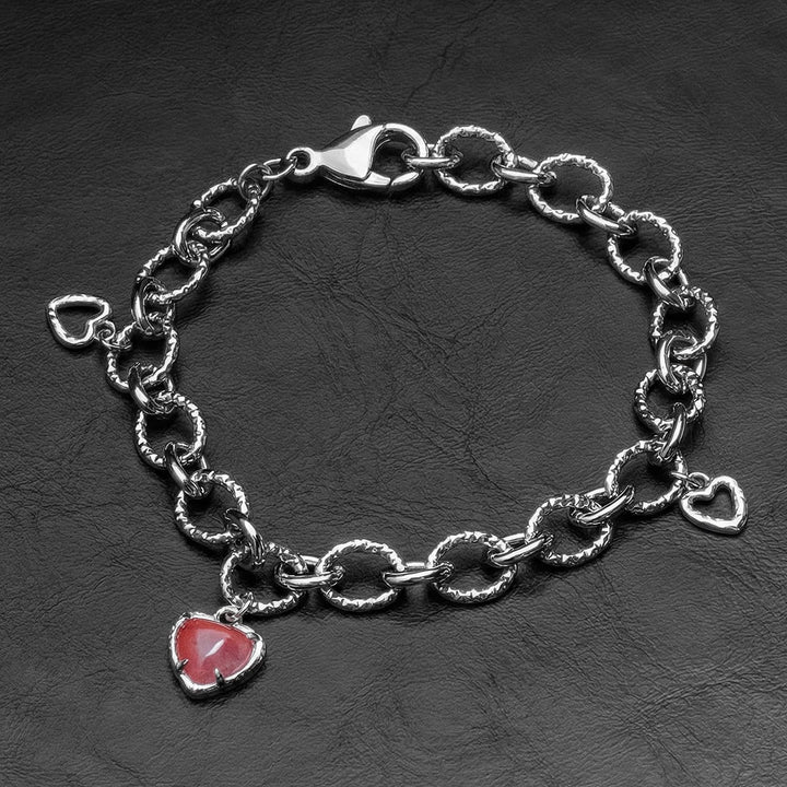 Amorance Strap (Rose Quartz/Silver)