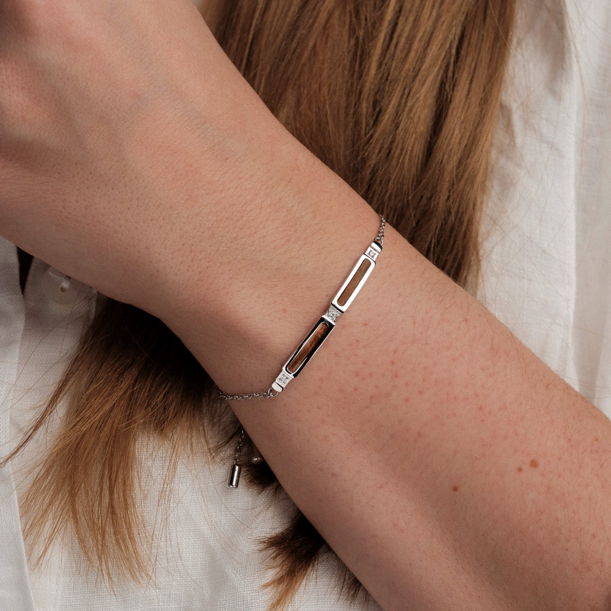 Campania Strap (Walnut/Silver) Ii